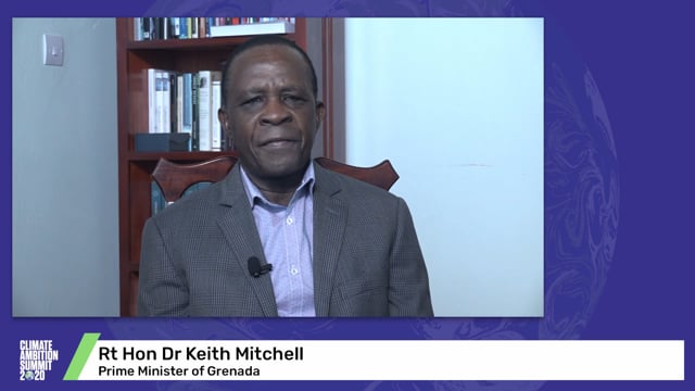 Rt Hon Dr Keith Mitchell<br>Prime Minister of Grenada