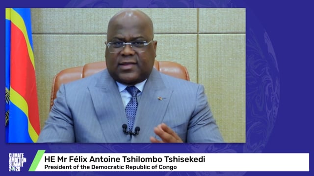 HE Mr Félix Antoine Tshilombo Tshisekedi<br>President of the Democratic Republic of Congo