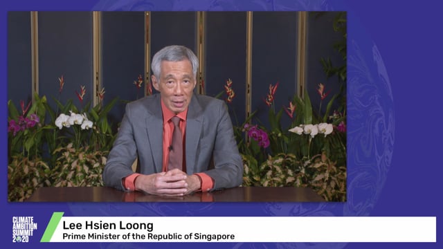 Lee Hsien Loong<br>Prime Minister of the Republic of Singapore 