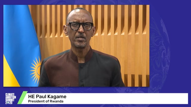 HE Paul Kagame<br>President of Rwanda