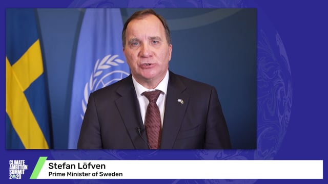 Stefan Löfven<br>Prime Minister of Sweden