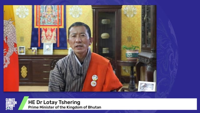 HE Dr Lotay Tshering<br>Prime Minister of the Kingdom of Bhutan