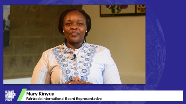 Mary Kinyua<br>Fairtrade International Board Representative