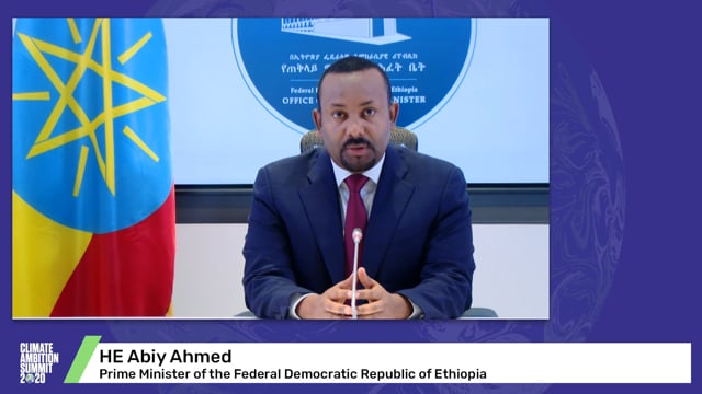 HE Abiy Ahmed<br>Prime Minister of the Federal Democratic Republic of Ethiopia